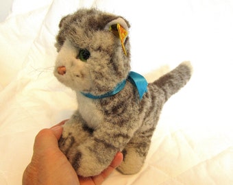 steiff tabby cat