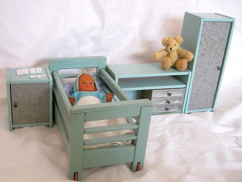 dolls house and furniture