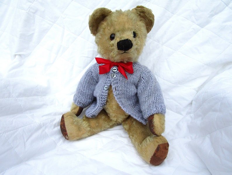 Vintage Chad Valley 16 Bear 1940's Mohair Teddy Etsy