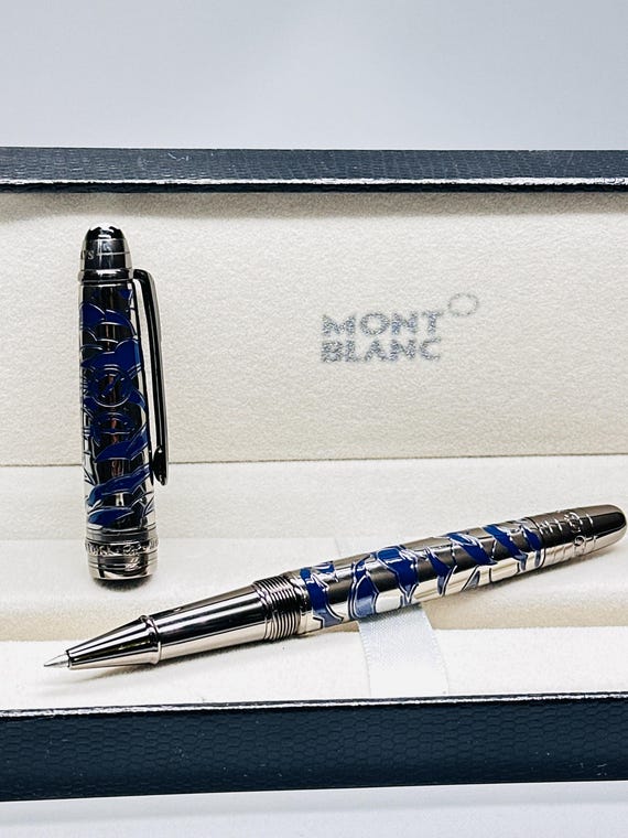 Vintage Montblanc Starwalker Rollerball Pen – Authentic German