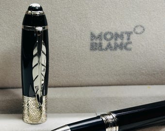 Pre-Owned Montblanc Starwalker Rollerball Pen – Authentic German Executive Black Pen