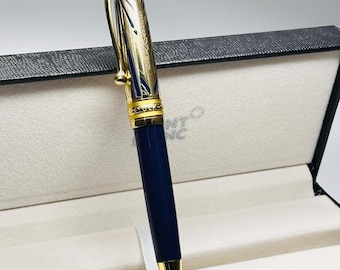 Stylo à bille roulante Montblanc Starwalker vintage - Stylo exécutif allemand authentique