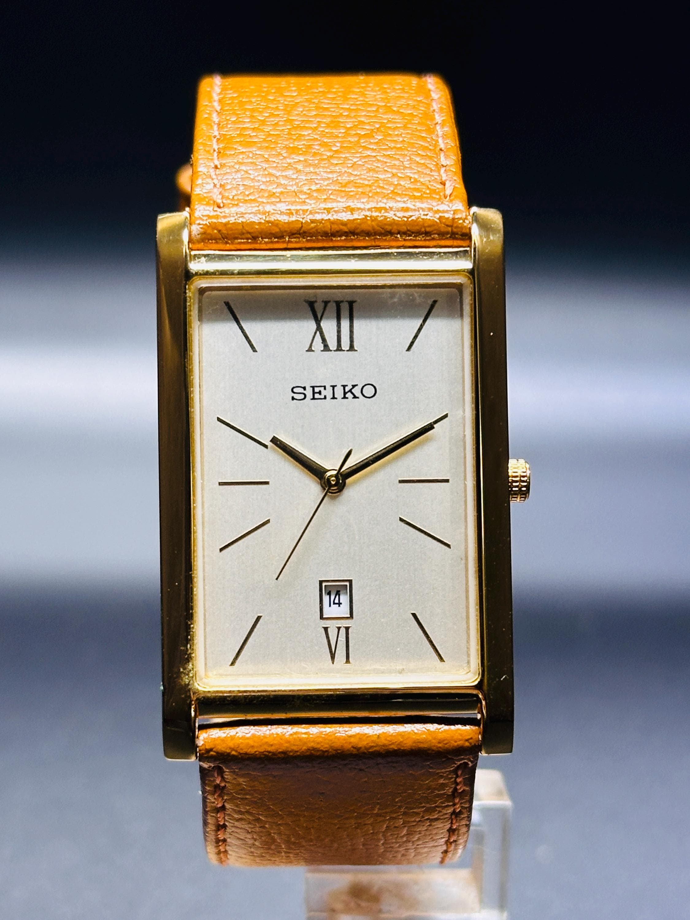 Seiko rectangular watches for men - Etsy 日本