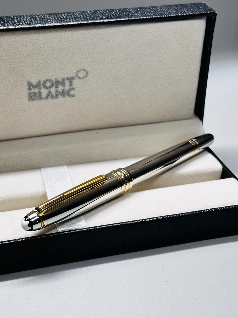 Pre-Owned Montblanc Meisterstück Fountain Pen – Genuine Swiss Luxury Pen image 6