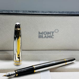 Pre-Owned Montblanc Meisterstück Fountain Pen – Genuine Swiss Luxury Pen image 1