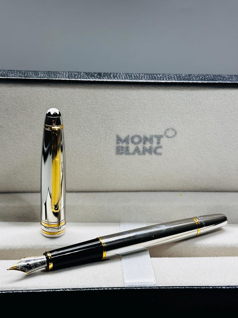 Pre-Owned Montblanc Meisterstück Fountain Pen – Genuine Swiss Luxury Pen image 1