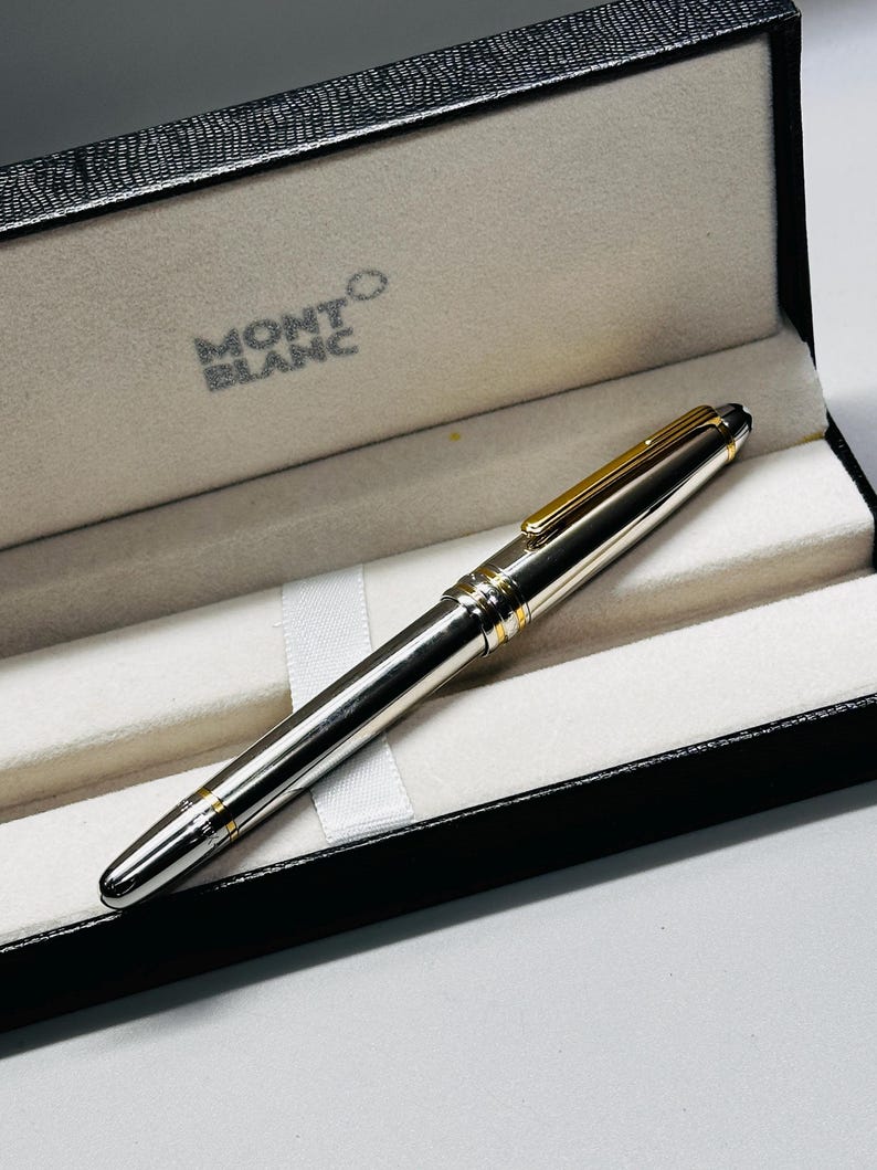 Pre-Owned Montblanc Meisterstück Fountain Pen – Genuine Swiss Luxury Pen image 7