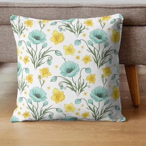 Seamless Floral Patterns: Botanical Digital Prints (Digital Download)