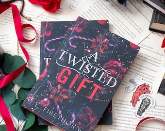 A Twisted Gift by E Firethorn | A Christmas Kidnapping Dark Romance Book with Revenge & Forbidden Childhood Friends to Lovers