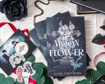 Moonflower by Elira Firethorn | A Spicy MFM Childhood Friends to Lovers Halloween Romance