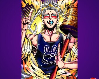 Buddha Metal Poster - Record of Ragnarok Anime Wall Art
