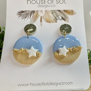 Beach Dangle Earrings