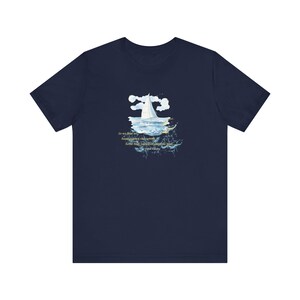 Camiseta con cita de El gran Gatsby/ Así que seguimos adelante, barcos contra la corriente.../Camiseta de F. Scott Fitzgerald imagen 6