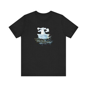 Camiseta con cita de El gran Gatsby/ Así que seguimos adelante, barcos contra la corriente.../Camiseta de F. Scott Fitzgerald imagen 4