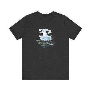 Camiseta con cita de El gran Gatsby/ Así que seguimos adelante, barcos contra la corriente.../Camiseta de F. Scott Fitzgerald imagen 5