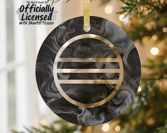 Officially Licensed LORDS Crest Christmas Ornament, Lords Series by Shantel Tessier Merchandise, Dark Romance Bookish Gift