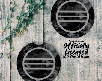 Officially Licensed LORDS Crest Car Coasters, Shantel Tessier Merchandise, Booktok Dark Romance Gift