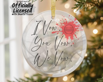 Officially Licensed LORDS Vow Christmas Ornament, Shantel Tessier Merchandise, Booktok Dark Romance Gift