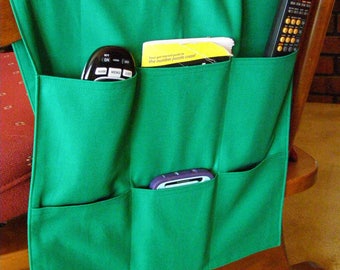 Remote Control Organizer Kelly Green 6 pocket