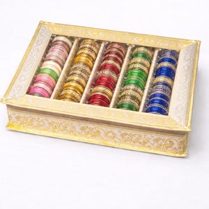 Caja organizadora para brazaletes de novia y estuche para guardar joyas