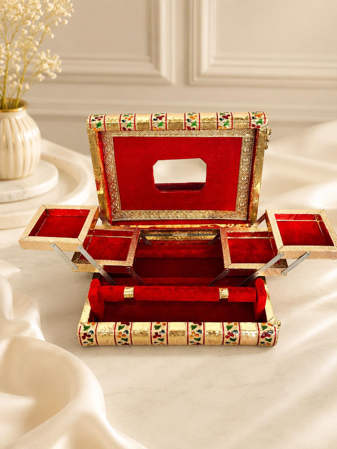 小物入れ indian jewelry accessory case Travel Indian Jewelry Case - Etsy Canada