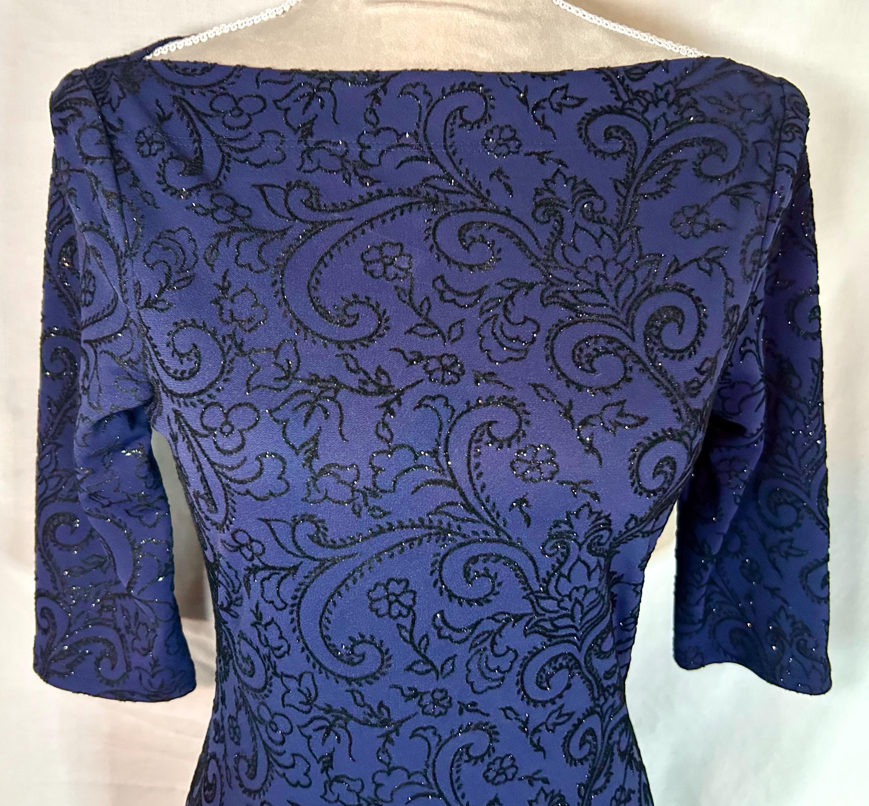 90s Boatneck Dress - Etsy