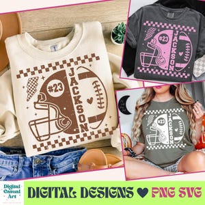 Personalized Football Mom Shirt for Game Day,Custom Football Gift,Women Football Shirt,Football Season Shirt,Game Day Shirt Women, Football