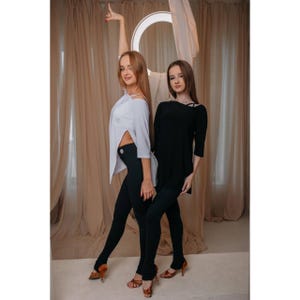 Tunic Urban Flow con fianchi aperti – Danza latina donna