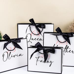 Personalized Birthday Gift Bag, Send Birthday Card, Name, Age, Year of Birth