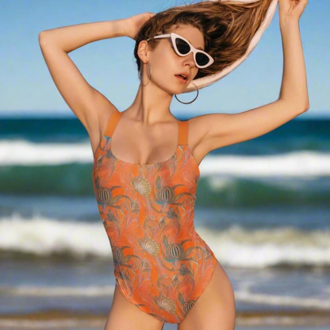 Wild Time Shell One Piece Swimsuit