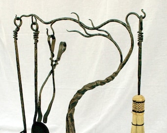 Custom made Tree Fireplace Tools