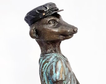 Bronze Meerkat Sculpture