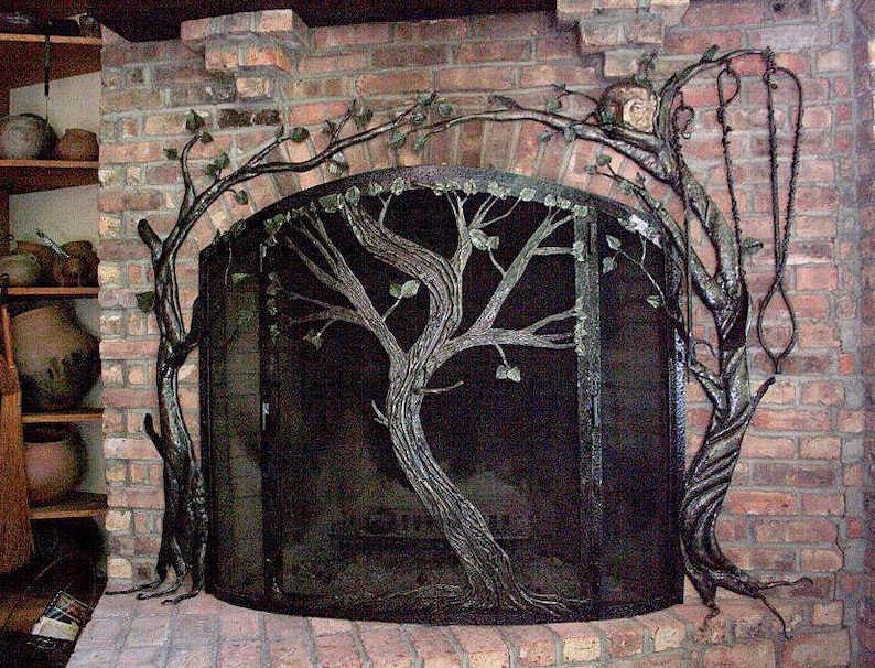 Made to Order Fireplace Screens Etsy