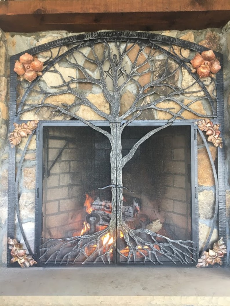 Made to Order Fireplace Screens Etsy