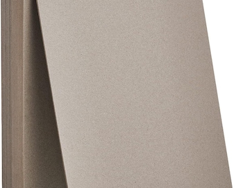 20 Pcs Kraft Book Board, Heavy Duty Chipboard, Bookbinding Supplies