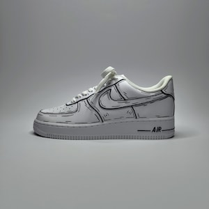 Custom Hand Painted NIKE Air Force 1 '07 Low