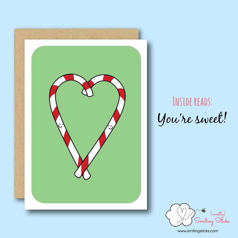 Candy Cane Greeting Card image 0