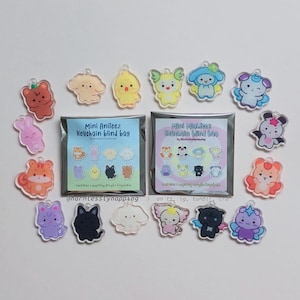 3cm Aniteez & Mighteez Acrylic Keychain Blind Bag