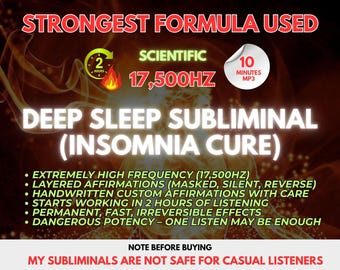 深い眠りのためのサブリミナル音源｜不眠症緩和MP3｜リラクゼーション、穏やかな心、より良い睡眠のためのオーディオ