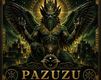 Pazuzu Demon Collection | Mesopotamian Magic, Babylonian Demonology & Witchcraft Books | Sumerian Demon, Occult, Pagan PDF Library