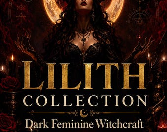 Lilith & Dark Feminine Witchcraft eBooks: Okkult, Dämonologie, Magie + Bonus Journals (Digitaler Download)
