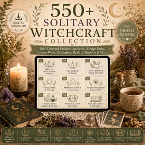550+ böcker om ensam häxkonst | Skuggornas bok, Grimoires, Ritualer, Skuggarbete, Grön häxkonst, Wicca och magi