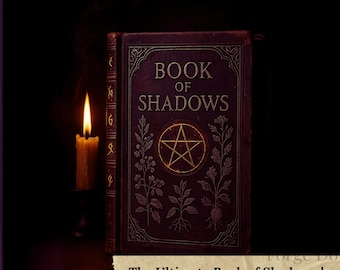 Ultimate Book of Shadows: 3,650 Pages Wiccan Grimoire (Digital Download)
