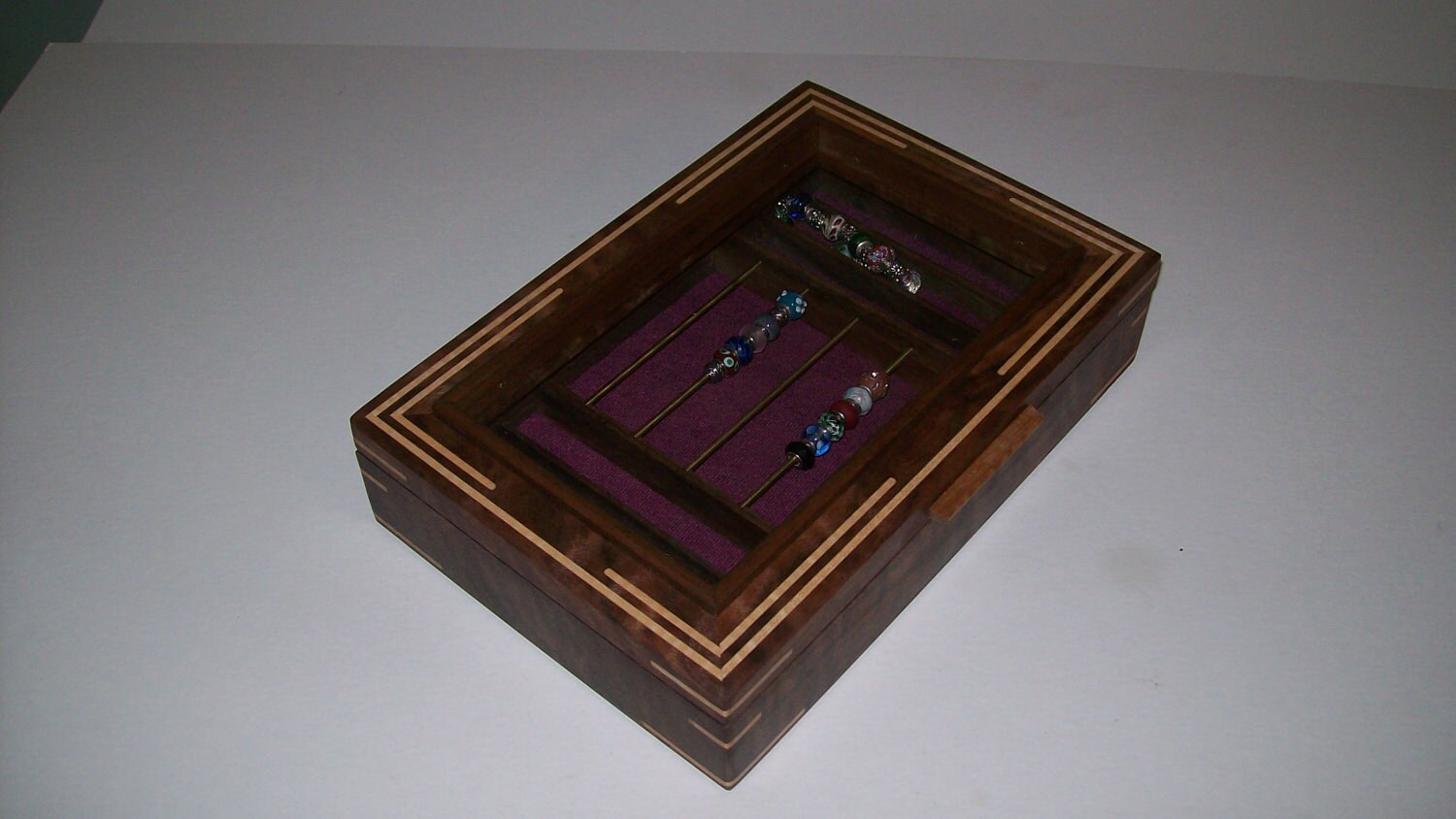 Pandora Bead-Lampwork Bead and Troll Beads Display and Collector Storage Case 1