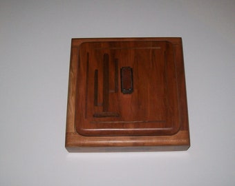 Cherry Keepsake box with southwestern Flair