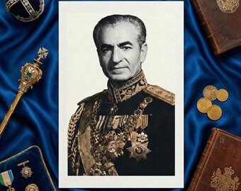 (稀少)イラン(ペルシャ)王国　レザー·パフラヴィー国王　5リアル銀貨　1932 モハンマド・レザー・パフラヴィー - Wikipedia コレクション
