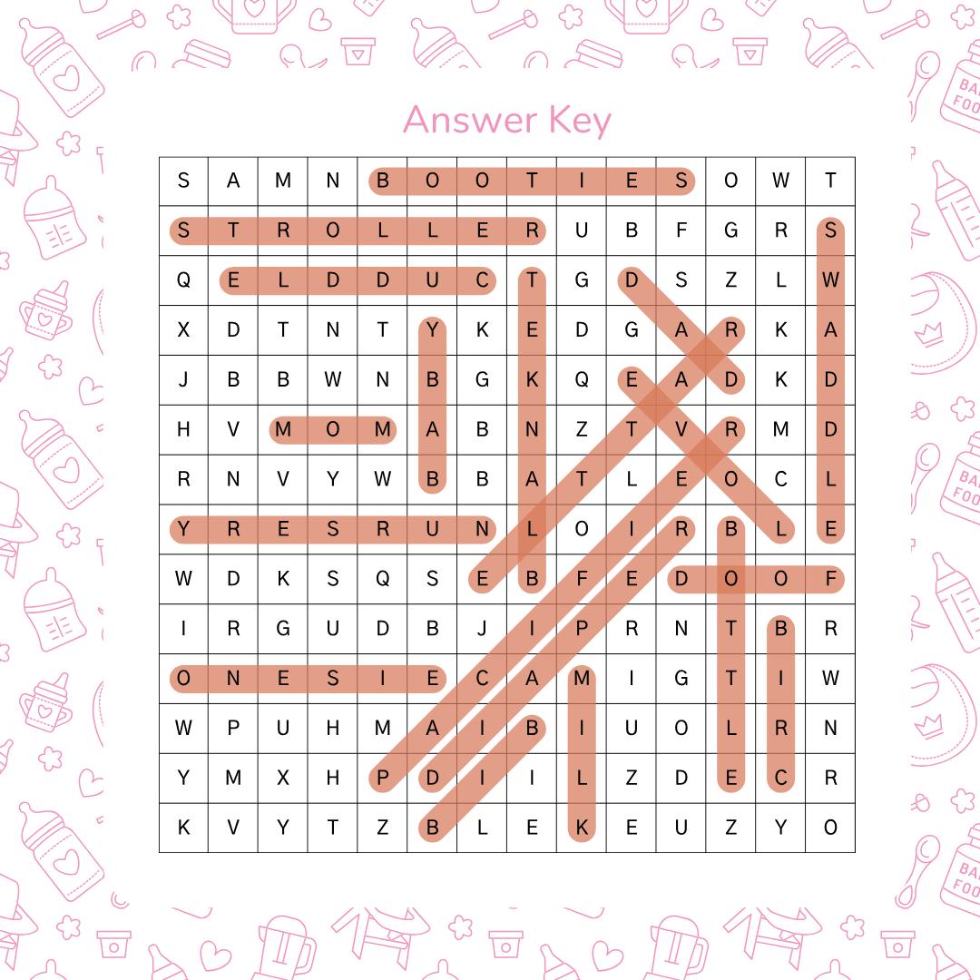 Personalized Word Search Puzzle: Custom Printable PDF - Etsy