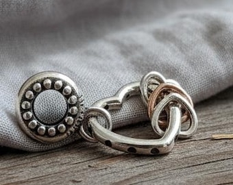 Silver Heart Full of Hearts Dangle Charm, Love Jewellery For Women, Women's Accessories, Modern Style, Fashion Design, Gift For Her, Trendy