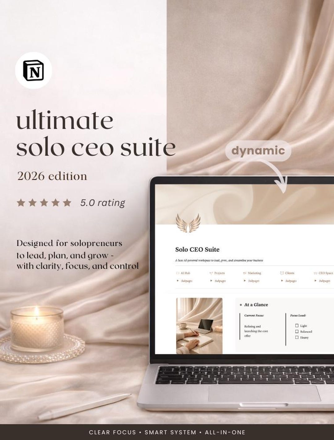 Notion Freelancer Business Hub Template | CRM, Client Portals, Projects ...
