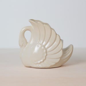 Vintage Mid-Century Swan Planter, Vanity Organizer